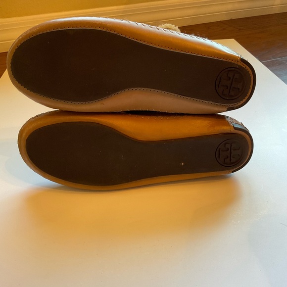 TORY BURCH embellished, Jewel shearling, tall boots/moccasin size 10 - Picture 4 of 5